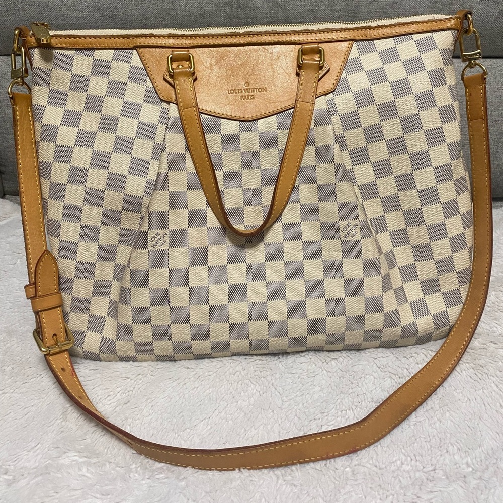Louis Vuitton Siracusa GM Damier azure